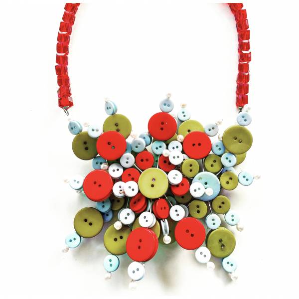 COLLANA COMPOSIT BOMB BOTTONI