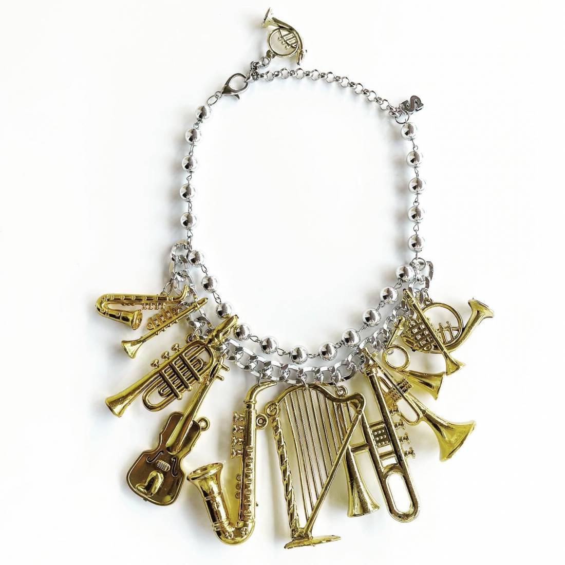 COLLANA STRUMENTI MUSICALI GOLD