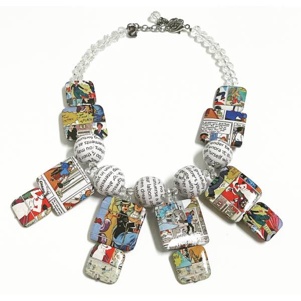 COLLANA FUMETTI (QUADRATO)