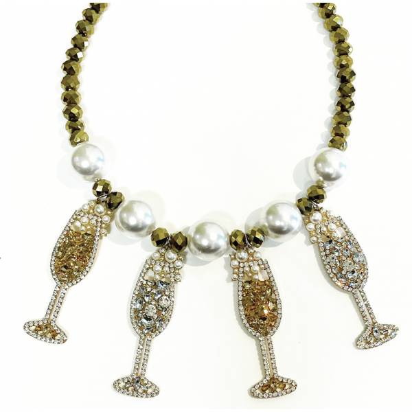 COLLANA FLUTE CRYSTAL