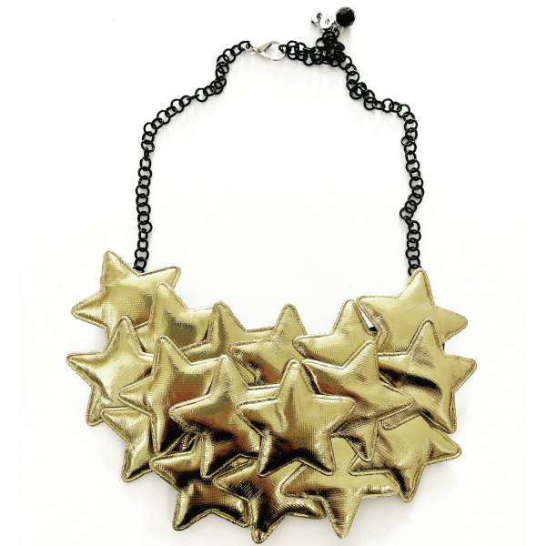 COLLANA COMPOSIT STELLE ORO