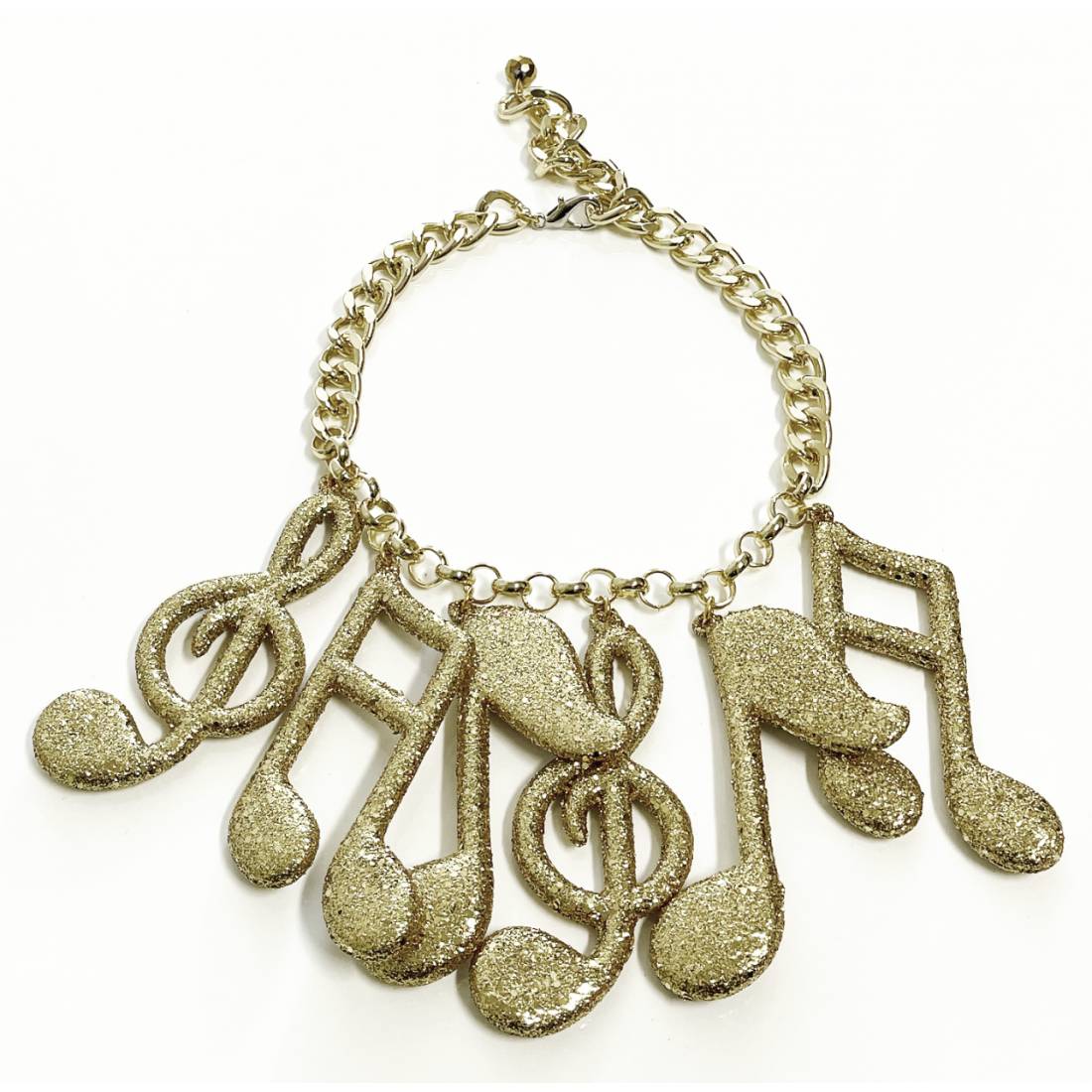 COLLANA NOTE MUSICALI ORO