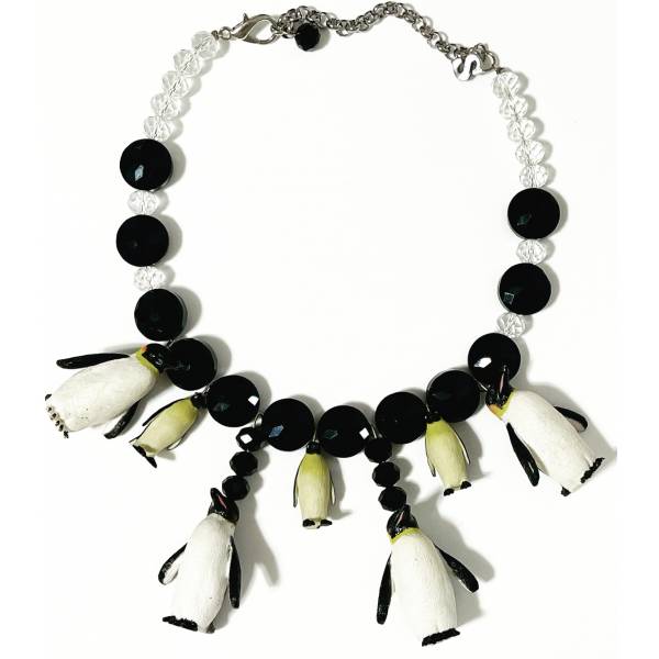 COLLANA PINGUINI GIROCOLLO