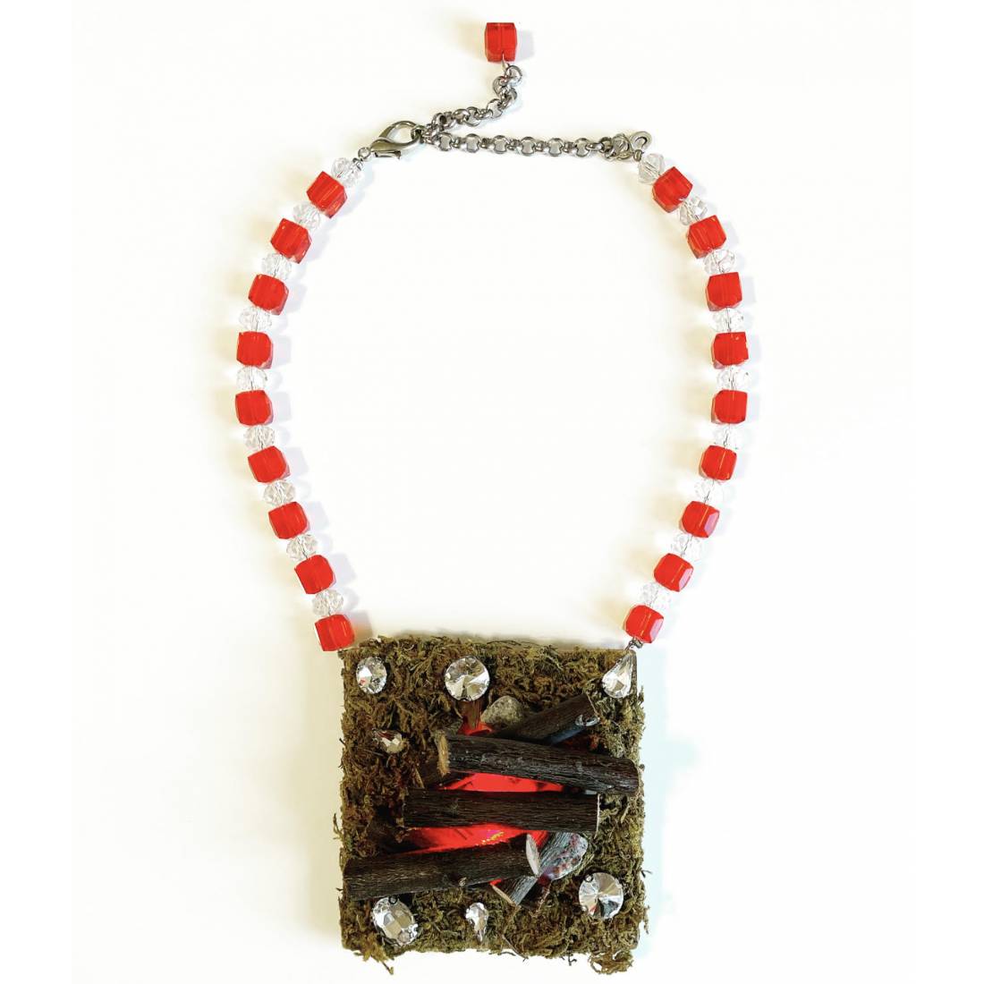 COLLANA BRACERE CRISTALLO CHE SI ACCENDE
