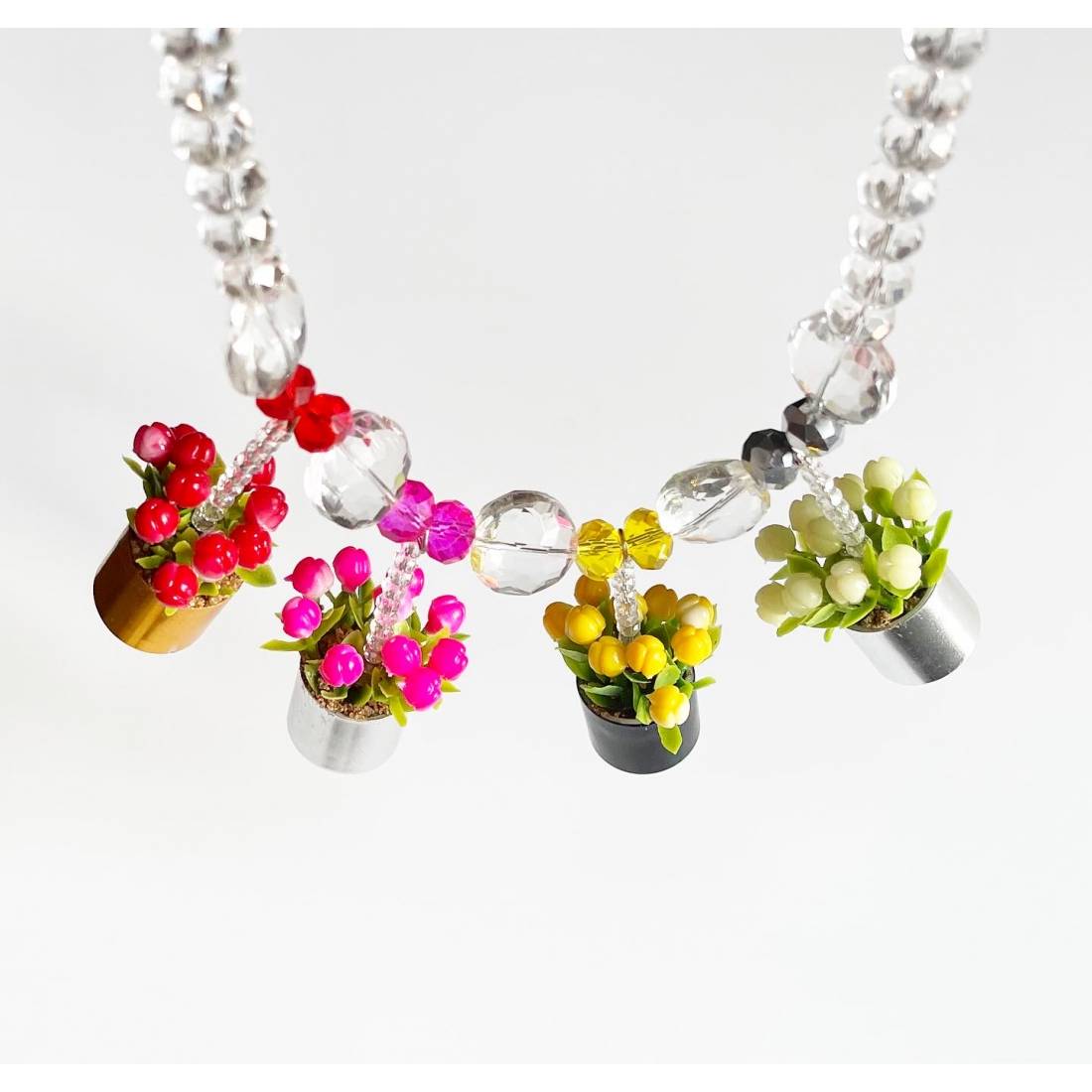 COLLANA VASO BOUQUET