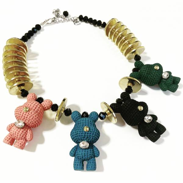 COLLANA CONIGLI 3D