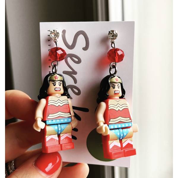 ORECCHINI WONDER WOMAN