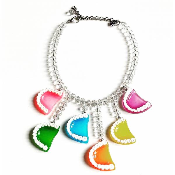COLLANA DENTIERE COLOR
