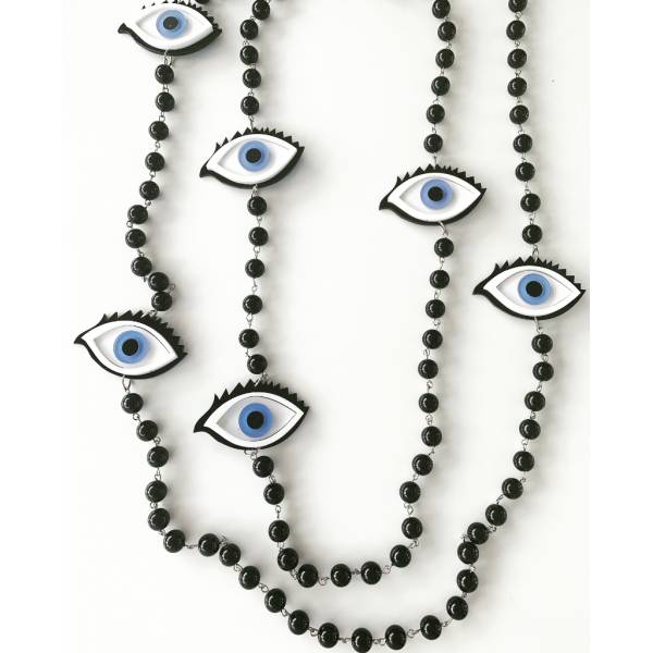 COLLANA OCCHI BLU