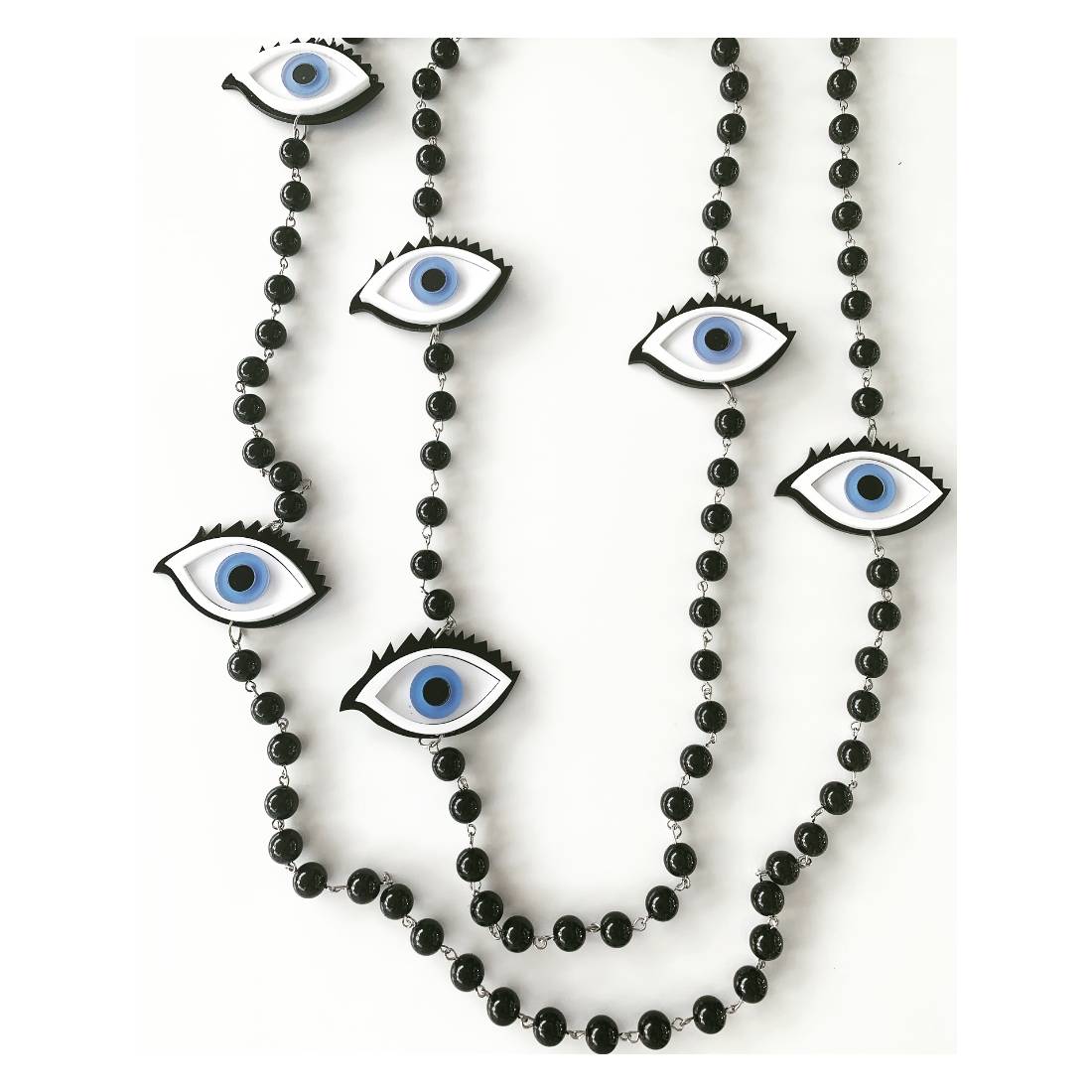 COLLANA OCCHI BLU