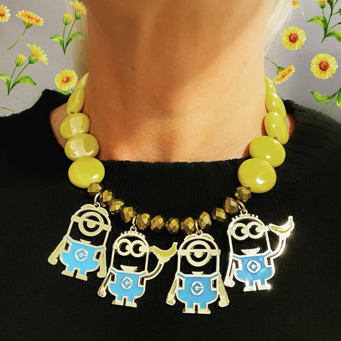 COLLANA MINIONS GOLD