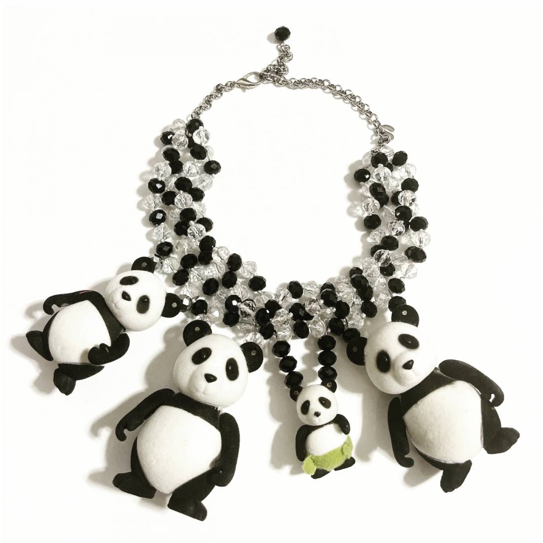 COLLANA PANDA HAPPY FAMILY