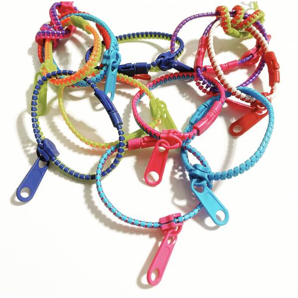 COLLANA BRACCIALI ZIP 2