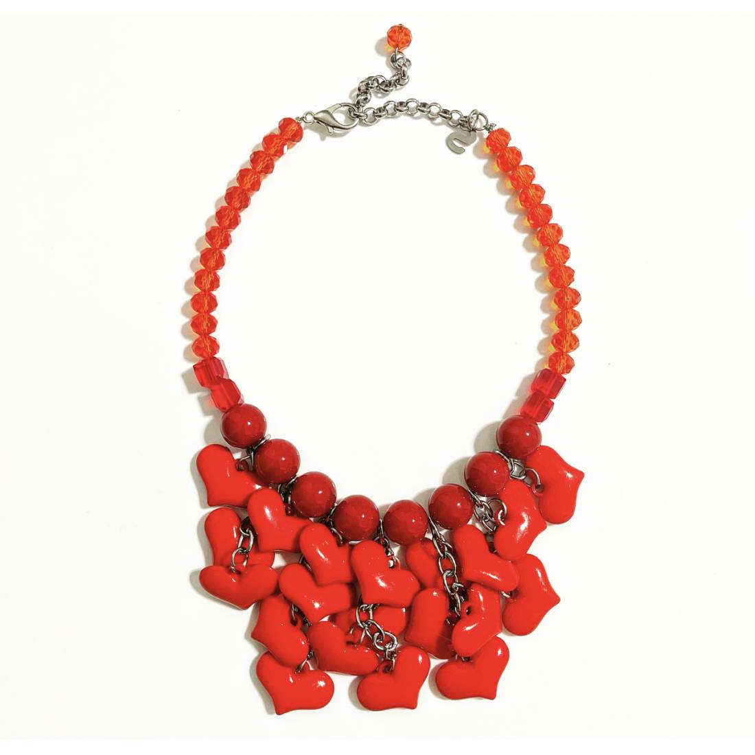 COLLANA CUORI AMORE KU