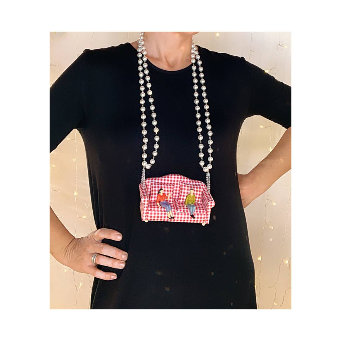 COLLANA DIVANO ROSSO