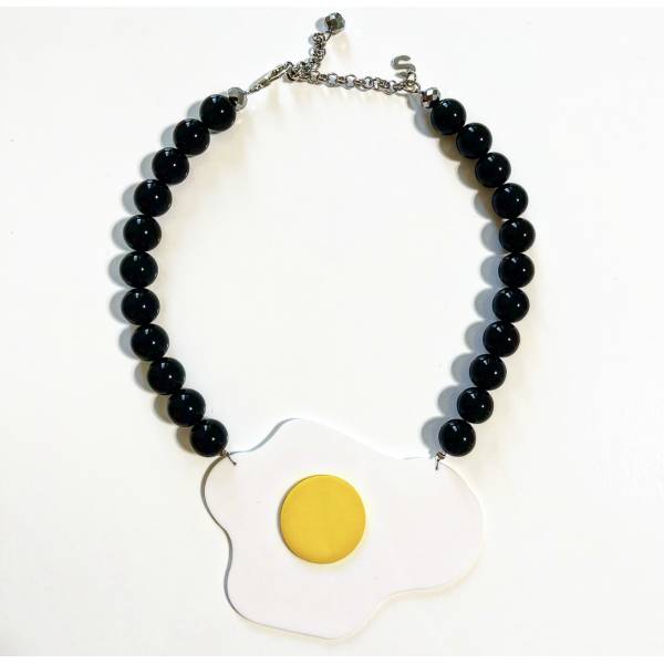 COLLANA UOVO FRITTO 2D