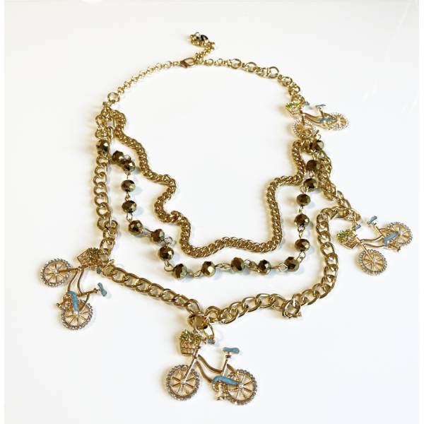 COLLANA BICICLETTE CRYSTAL... 2
