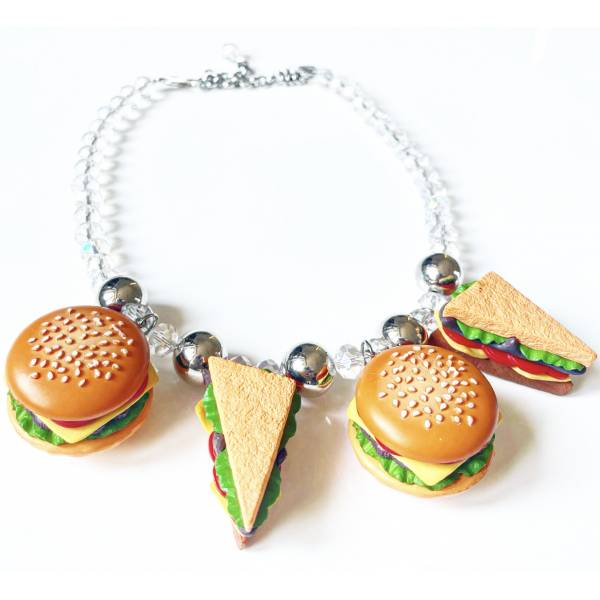 COLLANA HAMBURGER E TRAMEZZINO