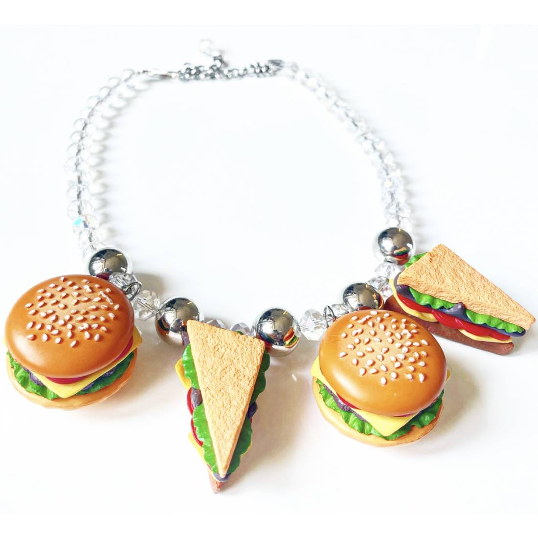 COLLANA HAMBURGER E TRAMEZZINO