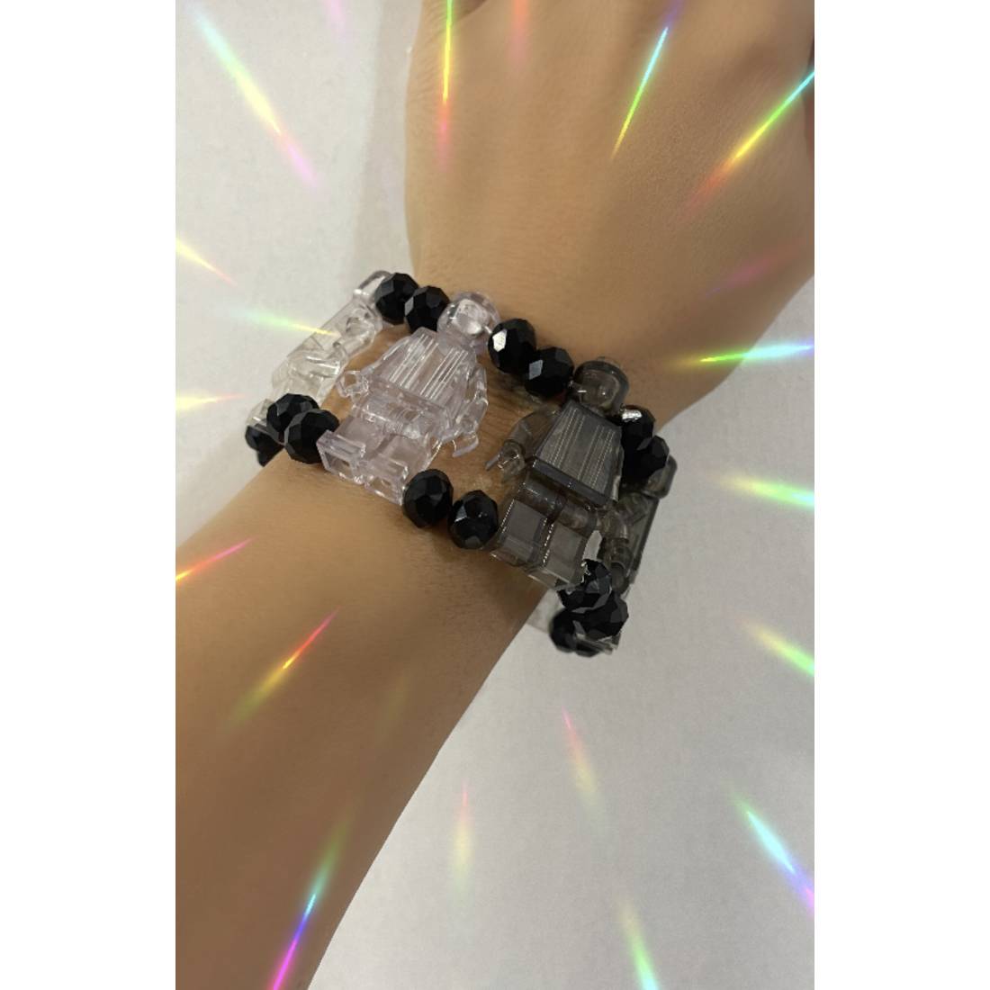 BRACCIALE ROBOT TRASPARENTE
