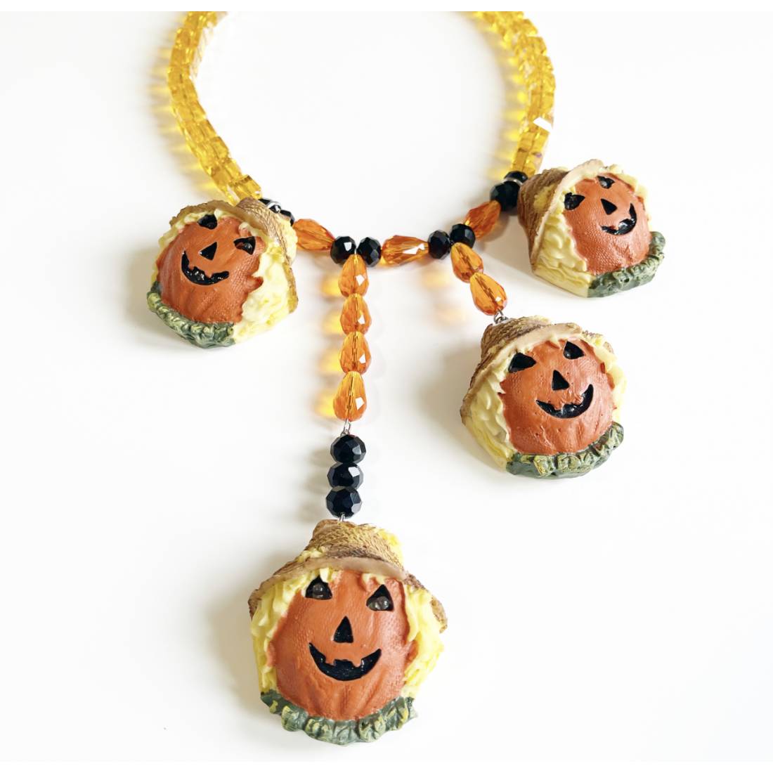 COLLANA ZUCCHE HALLOWEEN LED