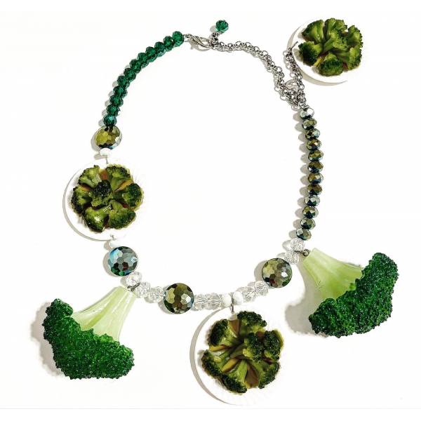 COLLANA CAVOLFIORE GREEN 2