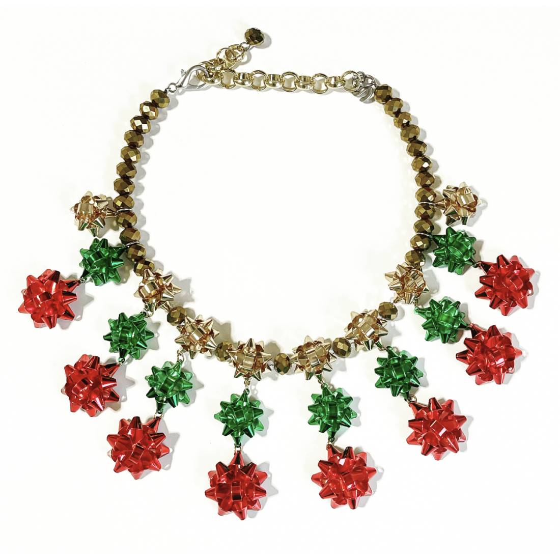 COLLANA FIOCCHI NATALE
