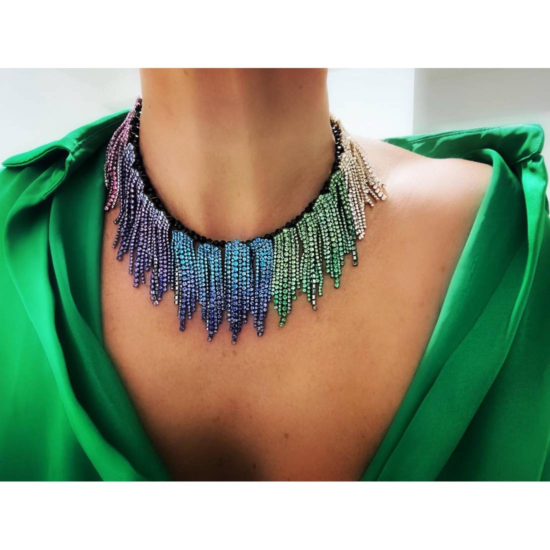COLLANA FRANGIA CRISTALLO