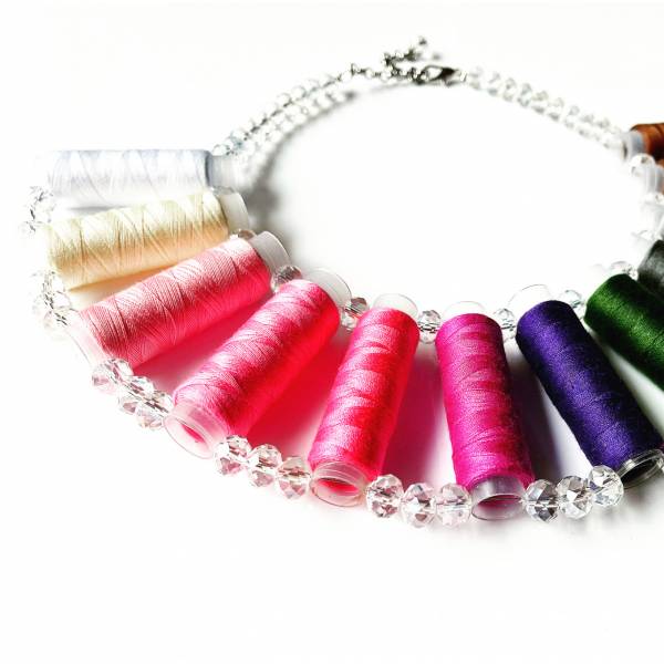 COLLANA ROCCHETTI DI FILO NEW