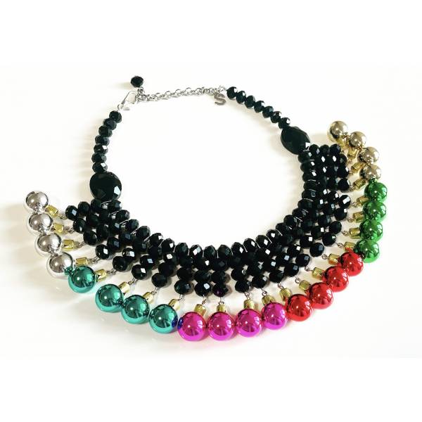 COLLANA MINI BOLLE COLORATE 2