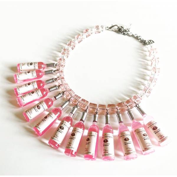 COLLANA VINO ROSA