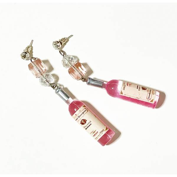 ORECCHINI VINO ROSA