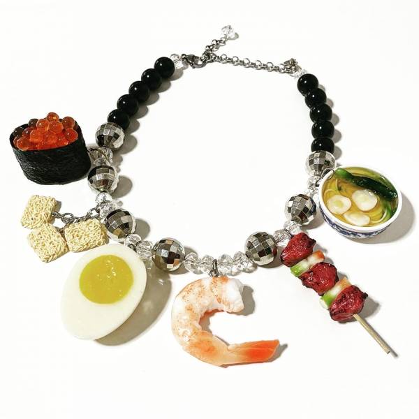 COLLANA MIX CIBO ORIENTALE