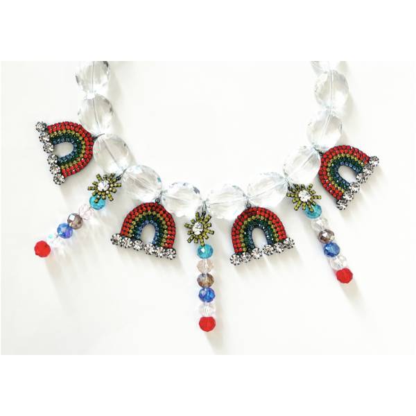 COLLANA ARCOBALENI CRYSTAL