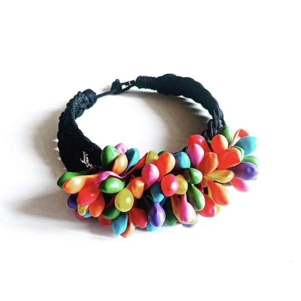 COLLANA PALLONCINI BLACK