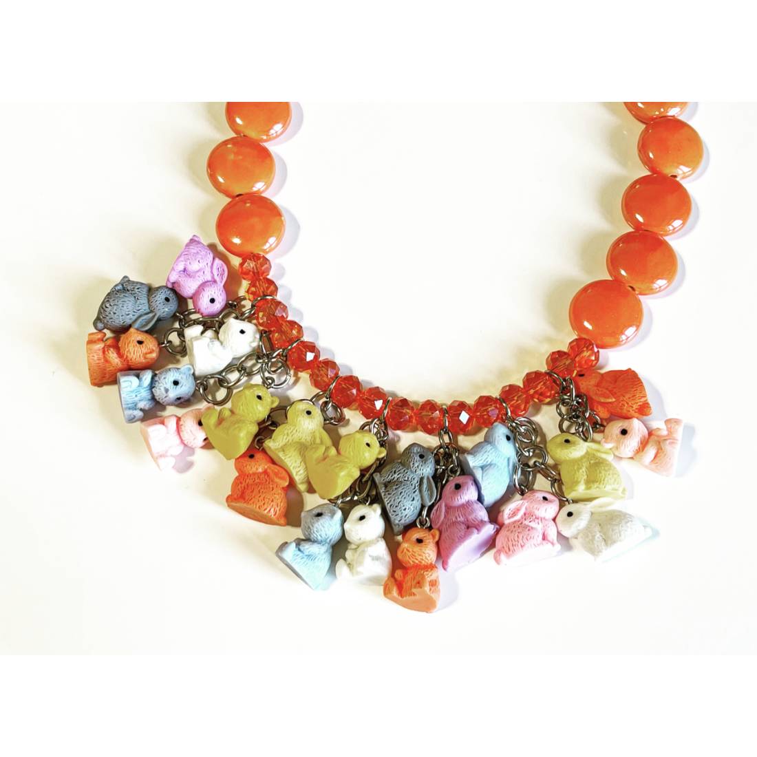 COLLANA CONIGLIETTI ORANGE