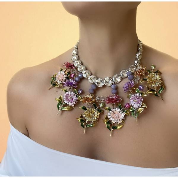 COLLANA BOUQUET CRYSTAL 2
