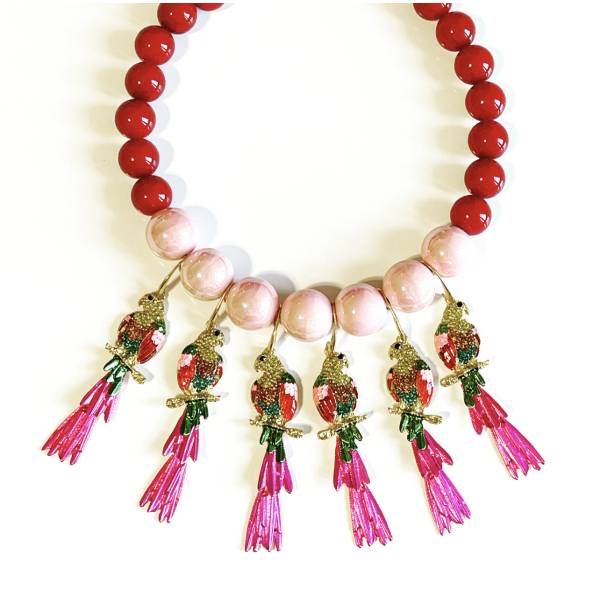 COLLANA PAPPAGALLI COLOR