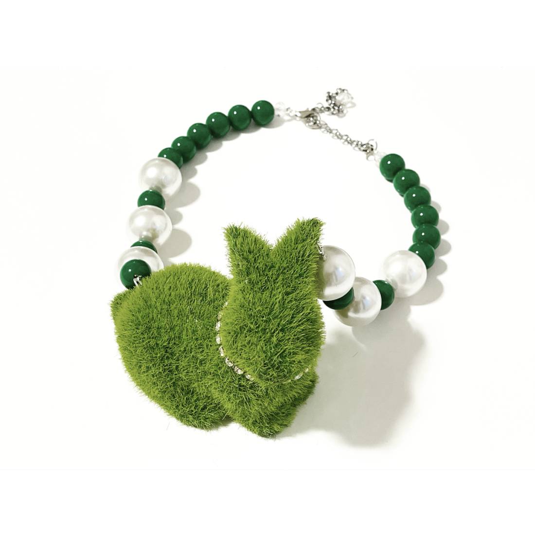 COLLANA CONIGLIO GREEN