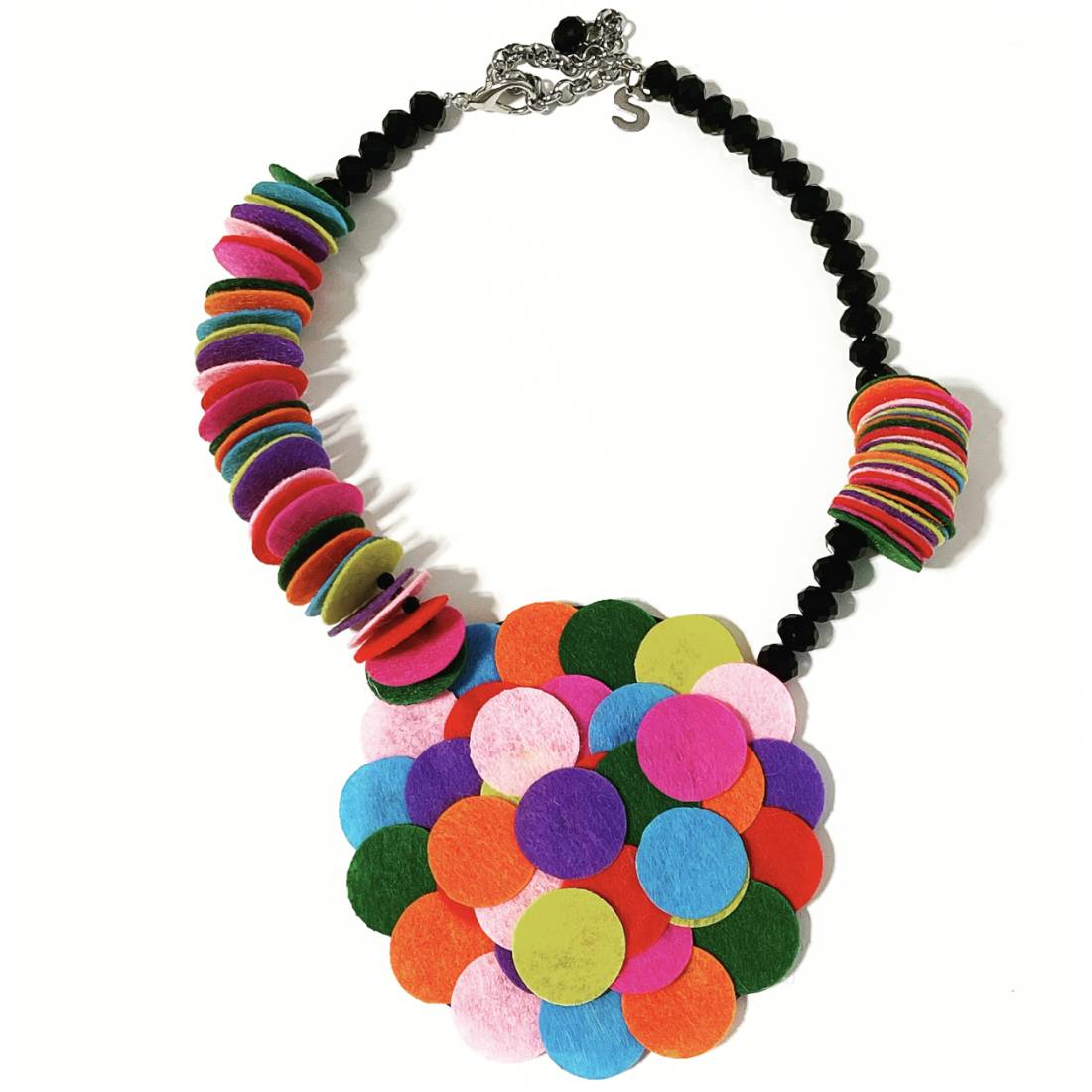 COLLANA CORIANDOLI COLOR