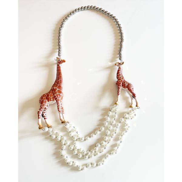 COLLANA DUE GIRAFFE