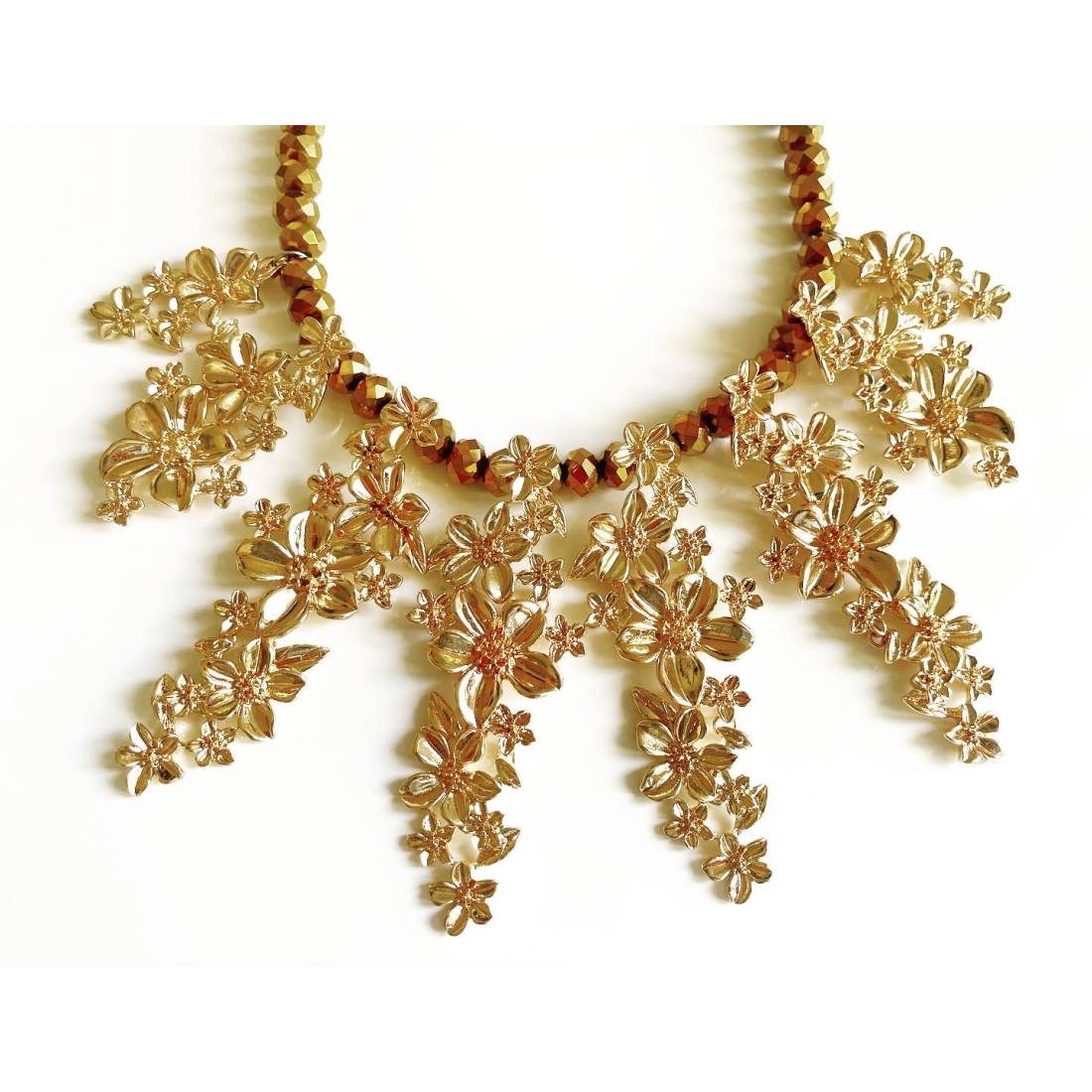COLLANA FIORI GOLD