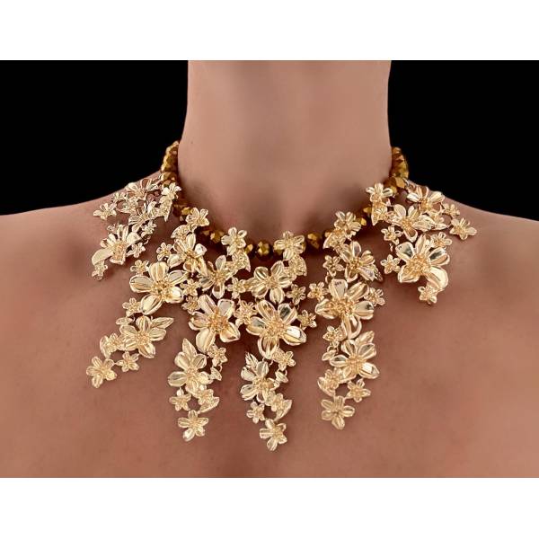 COLLANA FIORI GOLD 2