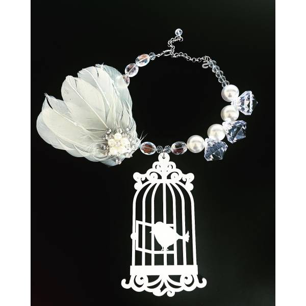 COLLANA VOLIAMO BLACK AND...