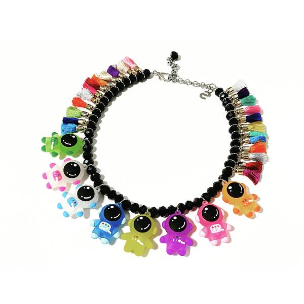 COLLANA ASTRONAUTA COLOR 2