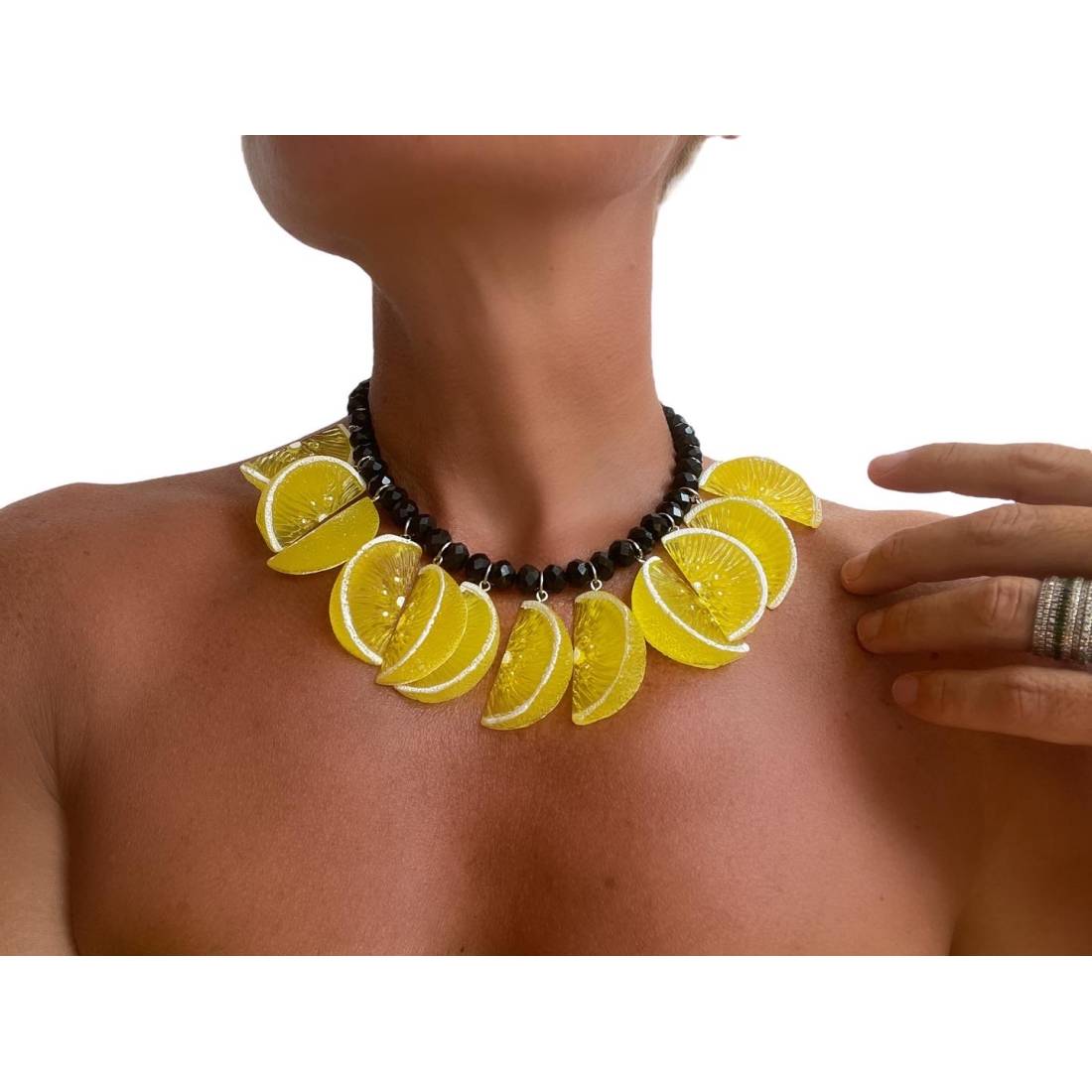 COLLANA FETTE DI LIMONE
