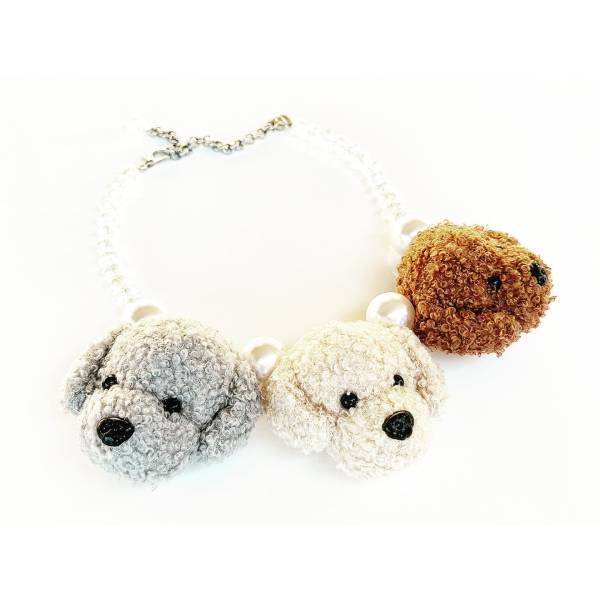COLLANA TRE DOG PELUCHE 2