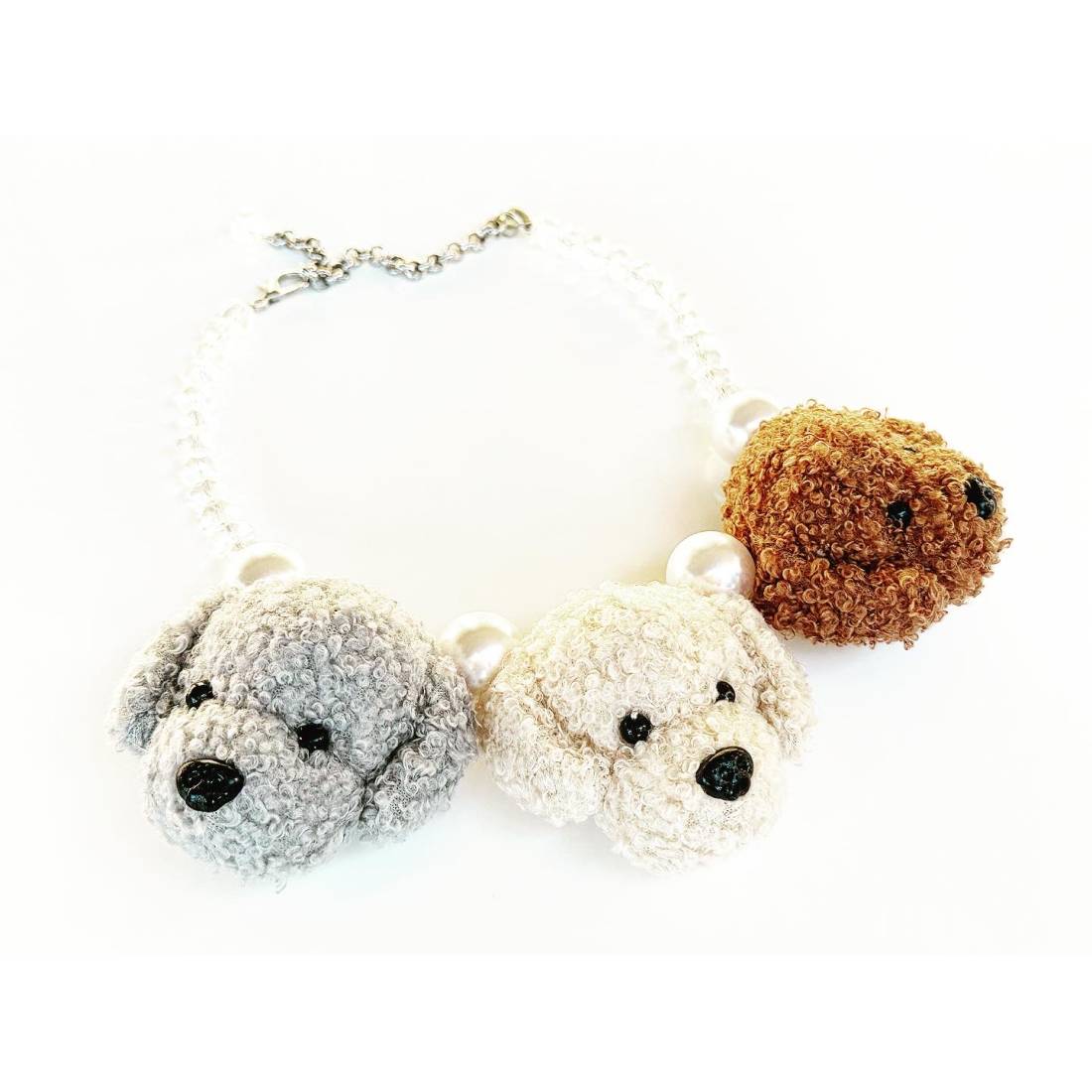 COLLANA TRE DOG PELUCHE