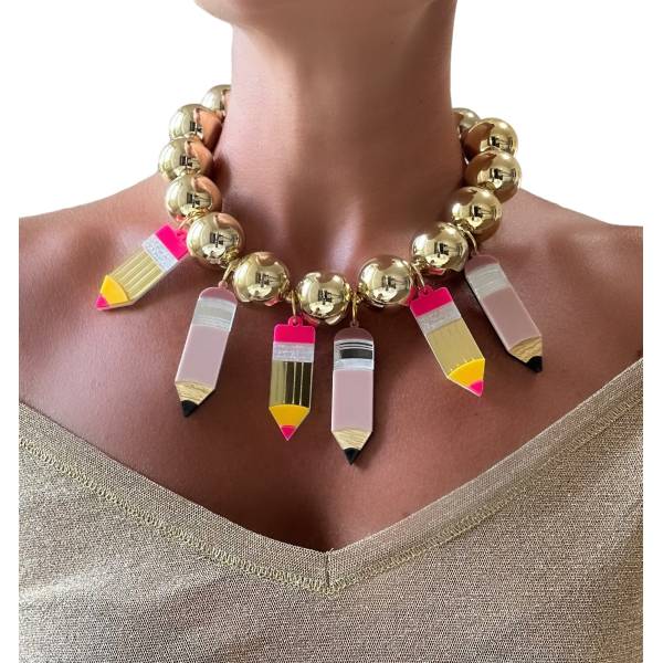 COLLANA MATITONE GOLD 2