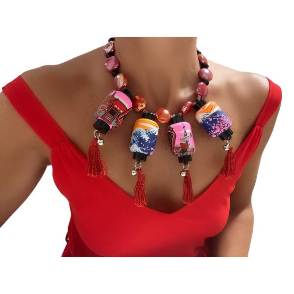 COLLANA LANTERNE GIAPPONESI